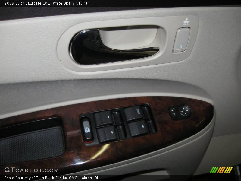 White Opal / Neutral 2009 Buick LaCrosse CXL