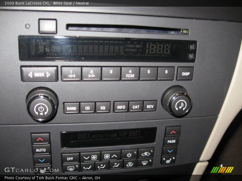 White Opal / Neutral 2009 Buick LaCrosse CXL
