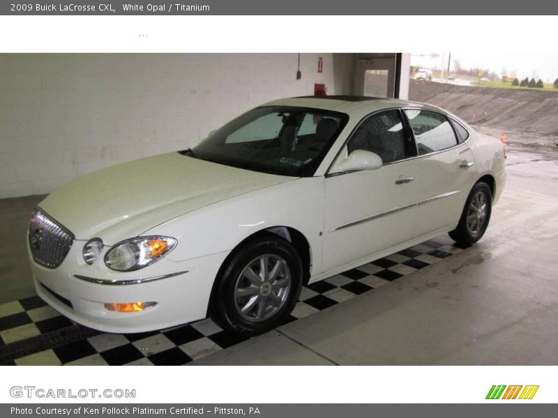 White Opal / Titanium 2009 Buick LaCrosse CXL