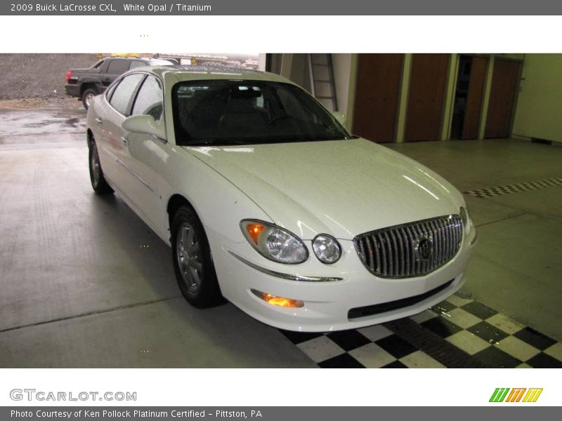 White Opal / Titanium 2009 Buick LaCrosse CXL