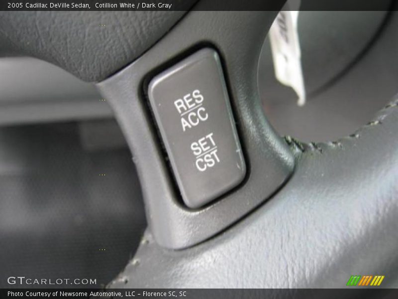 Cotillion White / Dark Gray 2005 Cadillac DeVille Sedan