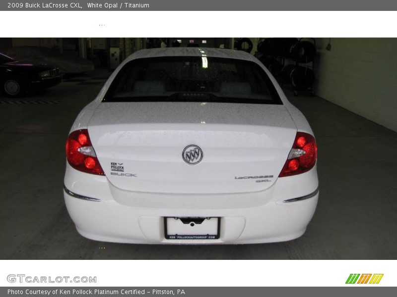 White Opal / Titanium 2009 Buick LaCrosse CXL