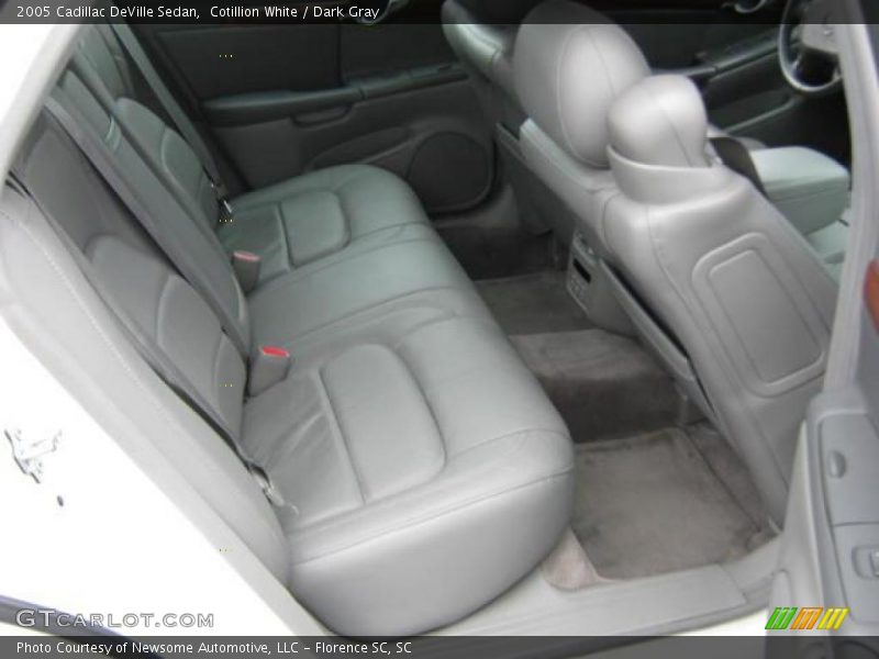 Cotillion White / Dark Gray 2005 Cadillac DeVille Sedan