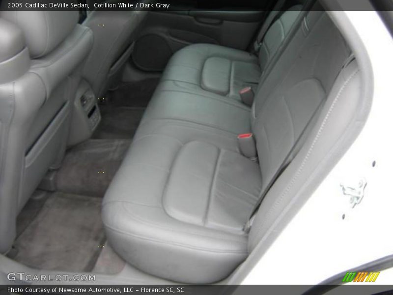 Cotillion White / Dark Gray 2005 Cadillac DeVille Sedan