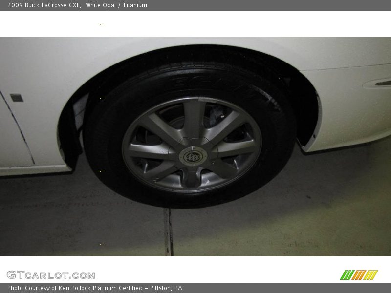 White Opal / Titanium 2009 Buick LaCrosse CXL