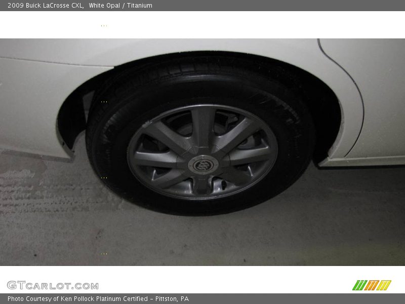White Opal / Titanium 2009 Buick LaCrosse CXL