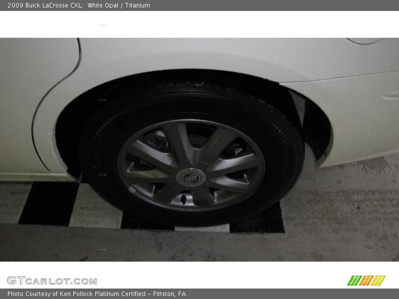 White Opal / Titanium 2009 Buick LaCrosse CXL