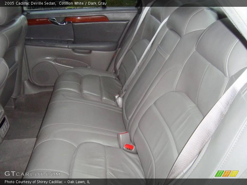 Cotillion White / Dark Gray 2005 Cadillac DeVille Sedan