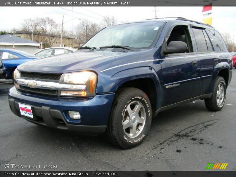 Indigo Blue Metallic / Medium Pewter 2003 Chevrolet TrailBlazer LT 4x4