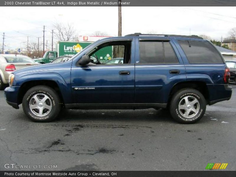 Indigo Blue Metallic / Medium Pewter 2003 Chevrolet TrailBlazer LT 4x4