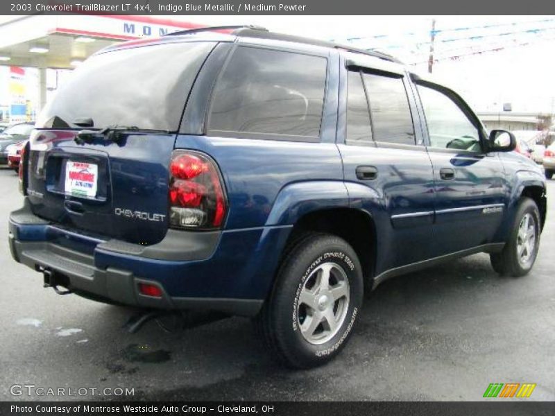 Indigo Blue Metallic / Medium Pewter 2003 Chevrolet TrailBlazer LT 4x4