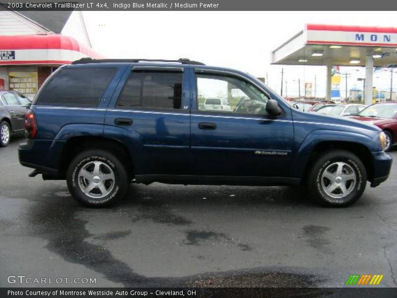 Indigo Blue Metallic / Medium Pewter 2003 Chevrolet TrailBlazer LT 4x4