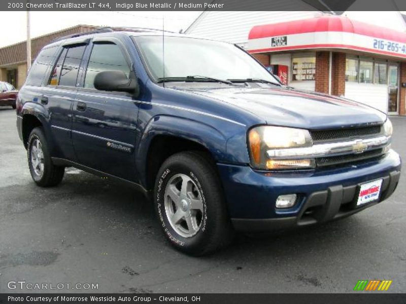 Indigo Blue Metallic / Medium Pewter 2003 Chevrolet TrailBlazer LT 4x4