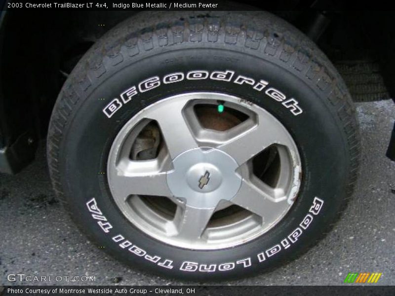 Indigo Blue Metallic / Medium Pewter 2003 Chevrolet TrailBlazer LT 4x4