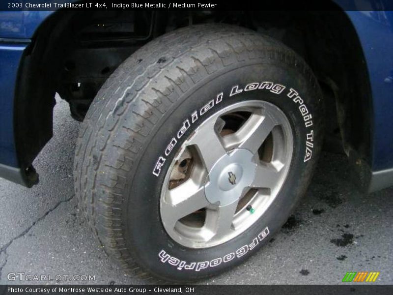Indigo Blue Metallic / Medium Pewter 2003 Chevrolet TrailBlazer LT 4x4