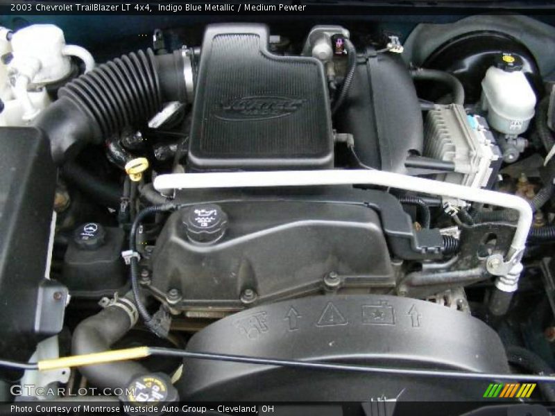 Indigo Blue Metallic / Medium Pewter 2003 Chevrolet TrailBlazer LT 4x4