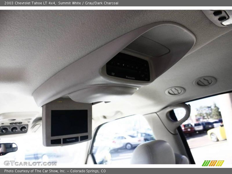 Summit White / Gray/Dark Charcoal 2003 Chevrolet Tahoe LT 4x4