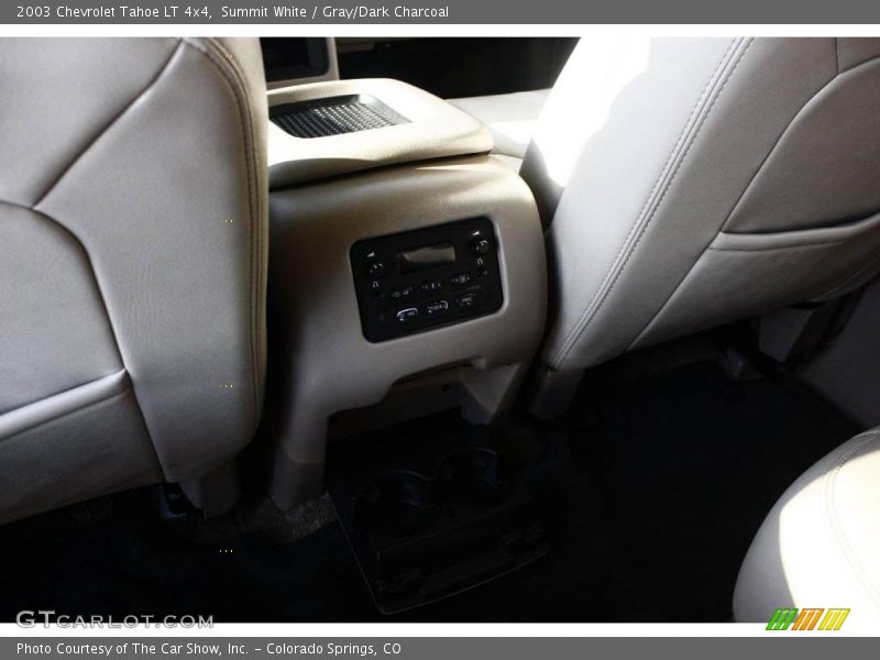 Summit White / Gray/Dark Charcoal 2003 Chevrolet Tahoe LT 4x4