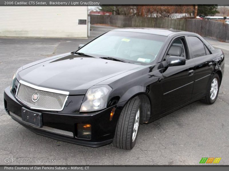 Blackberry / Light Gray/Ebony 2006 Cadillac CTS Sedan