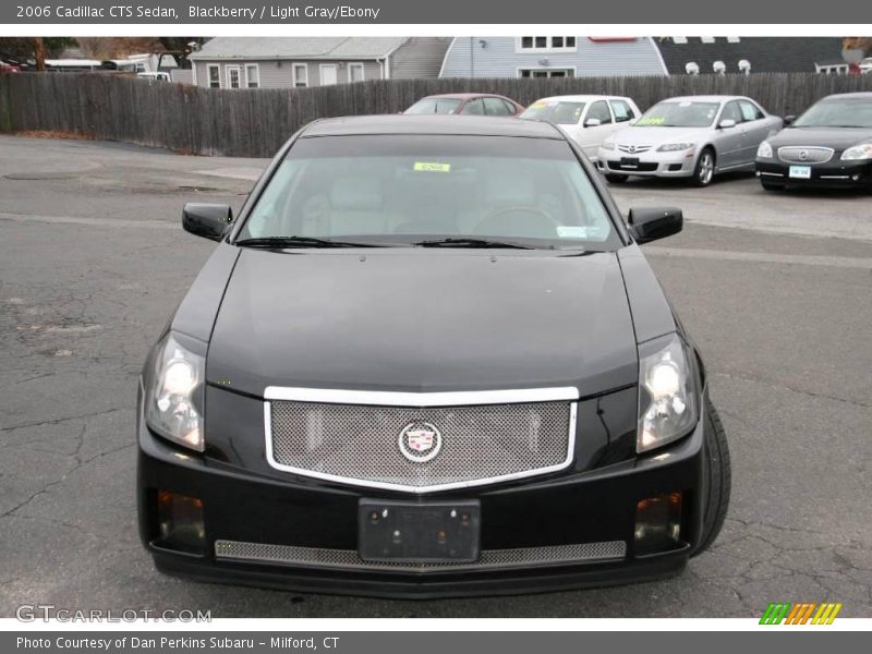 Blackberry / Light Gray/Ebony 2006 Cadillac CTS Sedan
