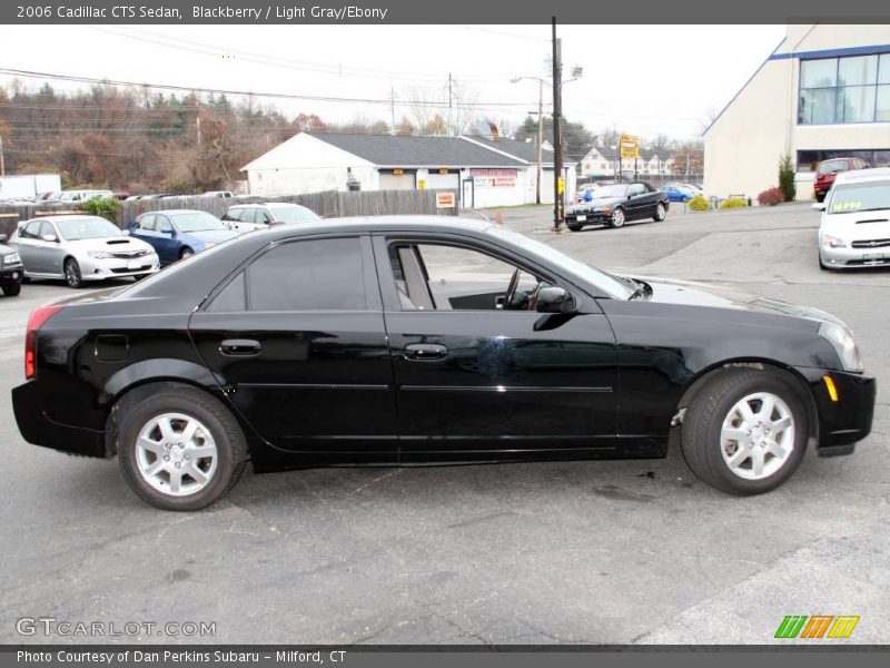 Blackberry / Light Gray/Ebony 2006 Cadillac CTS Sedan