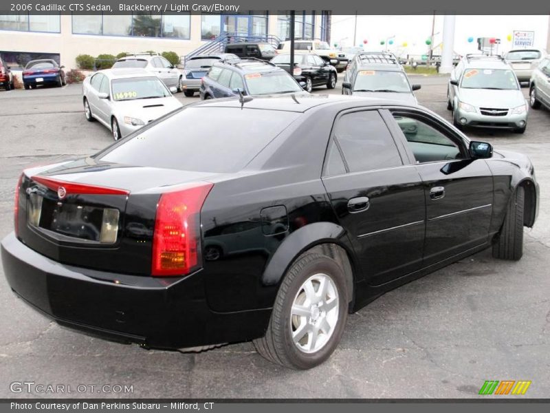 Blackberry / Light Gray/Ebony 2006 Cadillac CTS Sedan