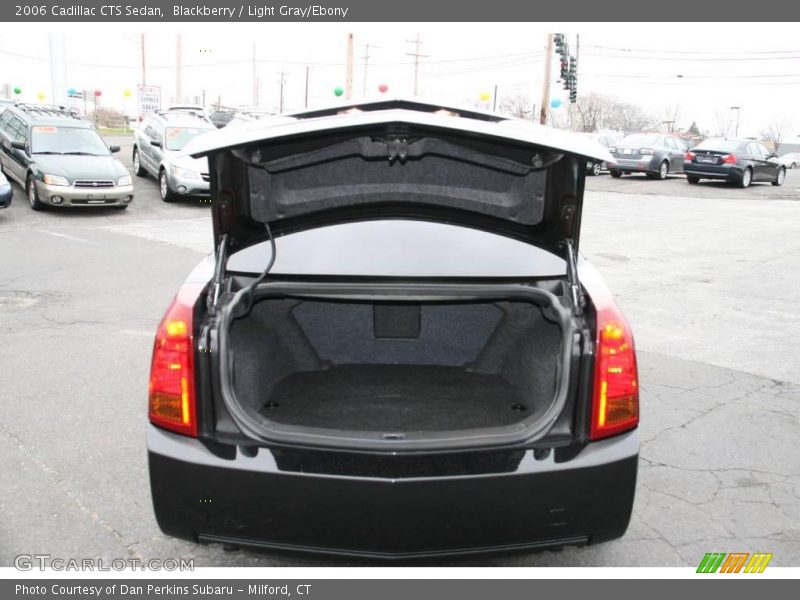 Blackberry / Light Gray/Ebony 2006 Cadillac CTS Sedan