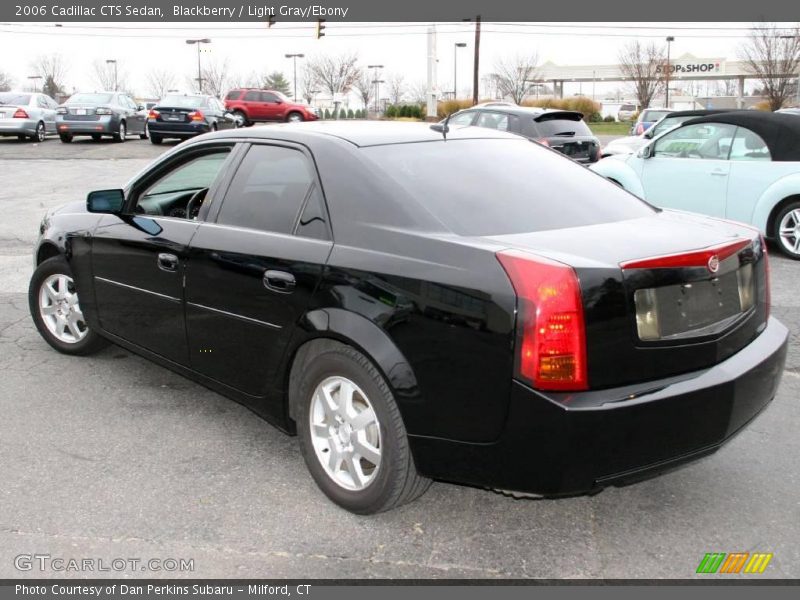 Blackberry / Light Gray/Ebony 2006 Cadillac CTS Sedan