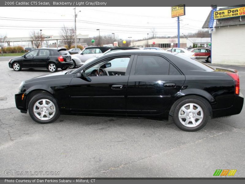 Blackberry / Light Gray/Ebony 2006 Cadillac CTS Sedan