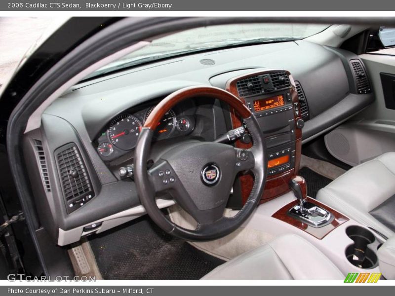 Blackberry / Light Gray/Ebony 2006 Cadillac CTS Sedan
