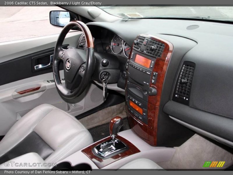 Blackberry / Light Gray/Ebony 2006 Cadillac CTS Sedan