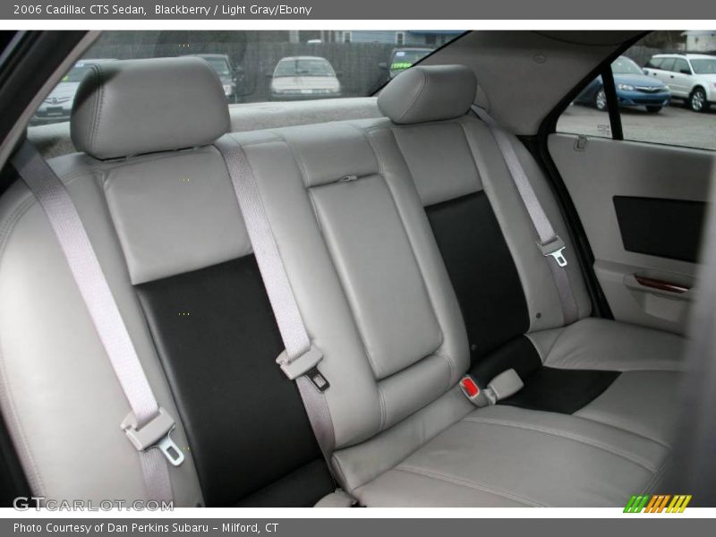 Blackberry / Light Gray/Ebony 2006 Cadillac CTS Sedan