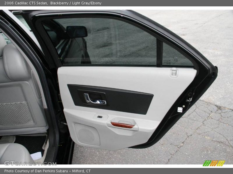 Blackberry / Light Gray/Ebony 2006 Cadillac CTS Sedan