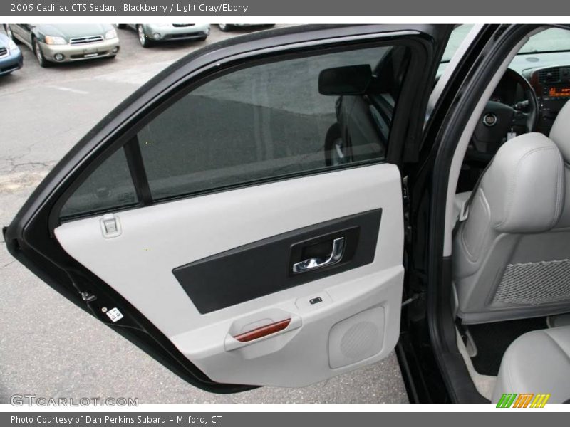 Blackberry / Light Gray/Ebony 2006 Cadillac CTS Sedan