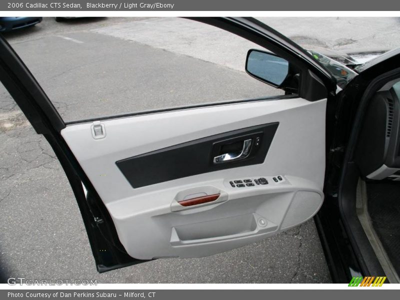 Blackberry / Light Gray/Ebony 2006 Cadillac CTS Sedan