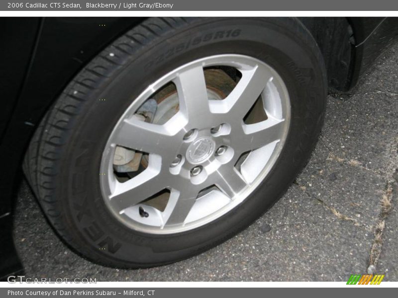 Blackberry / Light Gray/Ebony 2006 Cadillac CTS Sedan