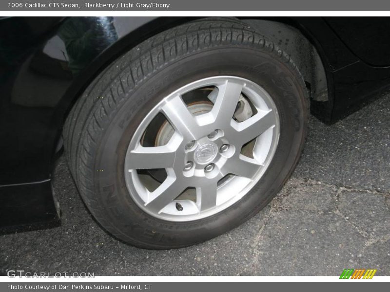 Blackberry / Light Gray/Ebony 2006 Cadillac CTS Sedan