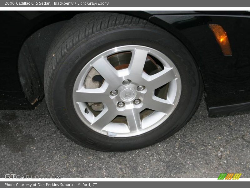 Blackberry / Light Gray/Ebony 2006 Cadillac CTS Sedan