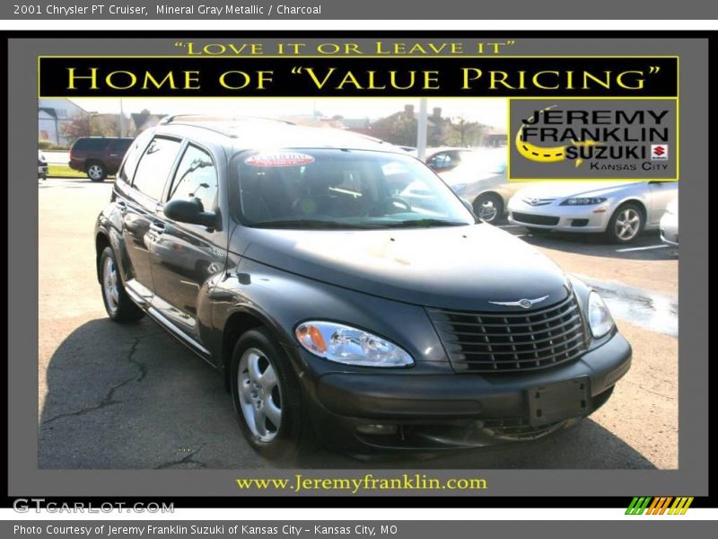 Mineral Gray Metallic / Charcoal 2001 Chrysler PT Cruiser