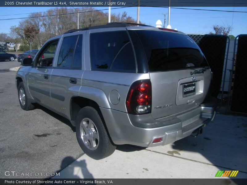 Silverstone Metallic / Light Gray 2005 Chevrolet TrailBlazer LS 4x4