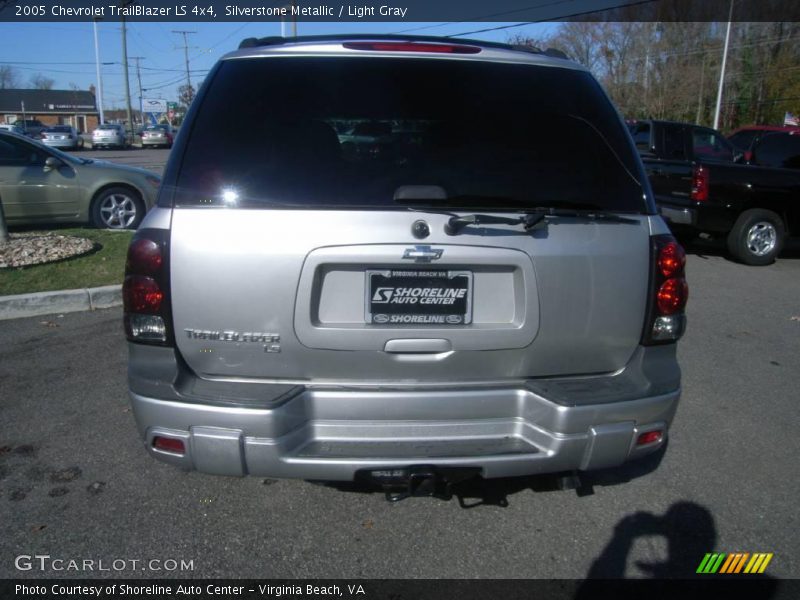 Silverstone Metallic / Light Gray 2005 Chevrolet TrailBlazer LS 4x4