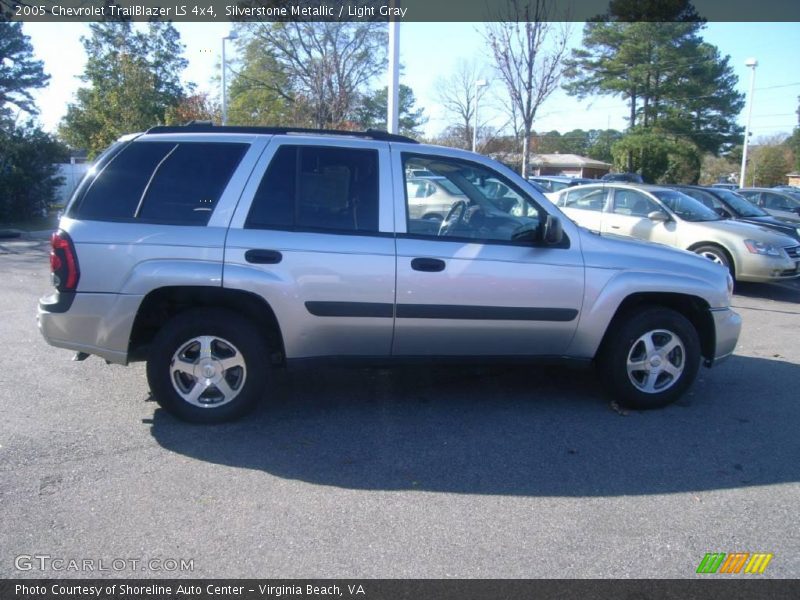 Silverstone Metallic / Light Gray 2005 Chevrolet TrailBlazer LS 4x4