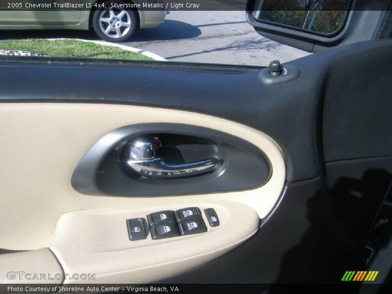 Silverstone Metallic / Light Gray 2005 Chevrolet TrailBlazer LS 4x4