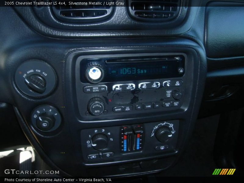 Silverstone Metallic / Light Gray 2005 Chevrolet TrailBlazer LS 4x4