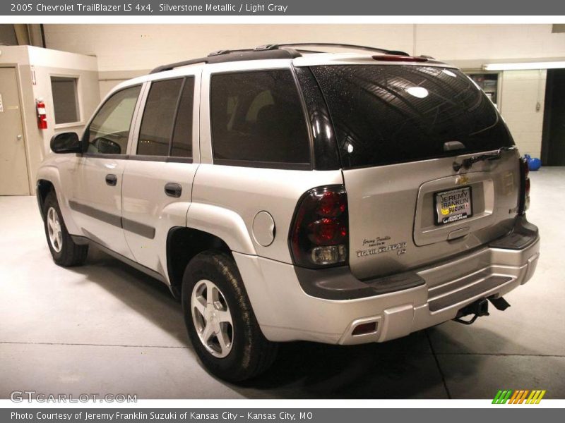 Silverstone Metallic / Light Gray 2005 Chevrolet TrailBlazer LS 4x4