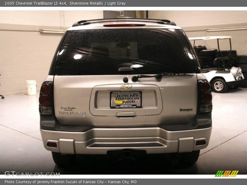 Silverstone Metallic / Light Gray 2005 Chevrolet TrailBlazer LS 4x4