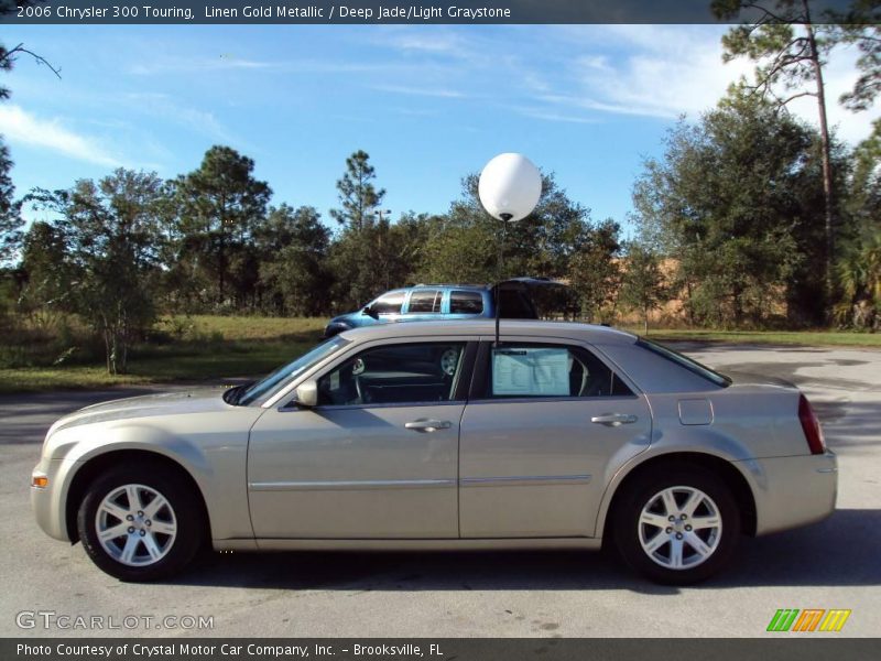 Linen Gold Metallic / Deep Jade/Light Graystone 2006 Chrysler 300 Touring