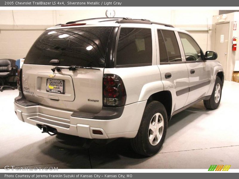 Silverstone Metallic / Light Gray 2005 Chevrolet TrailBlazer LS 4x4