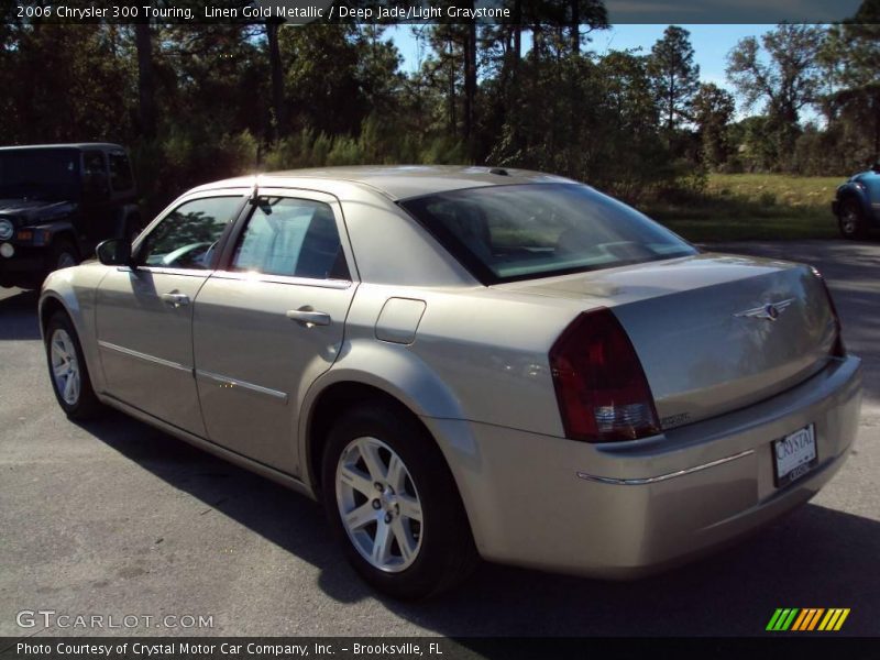 Linen Gold Metallic / Deep Jade/Light Graystone 2006 Chrysler 300 Touring