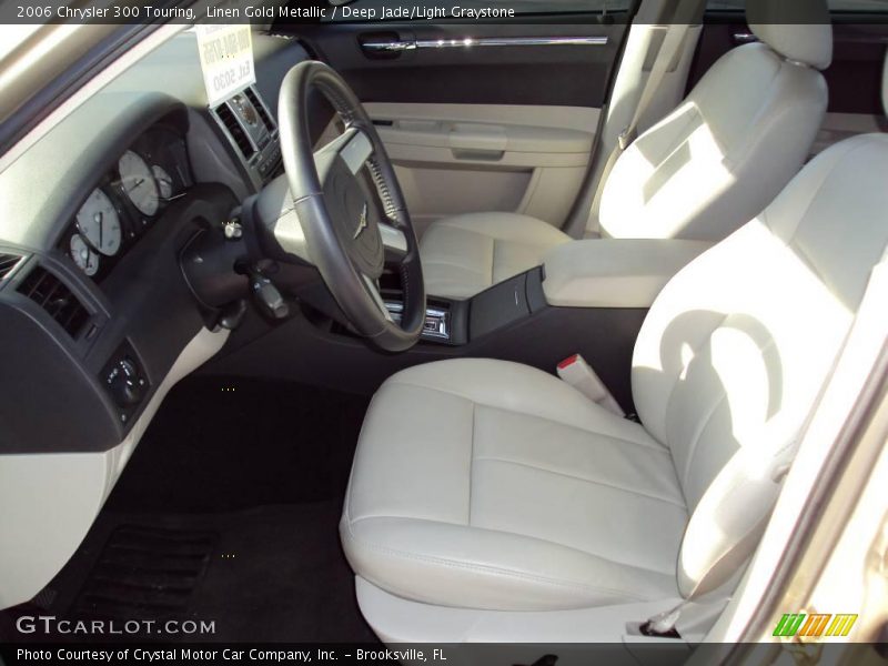 Linen Gold Metallic / Deep Jade/Light Graystone 2006 Chrysler 300 Touring